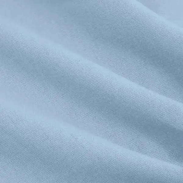 Light Blue Asymmetrical Ruched Side Tie Sleeveless Top