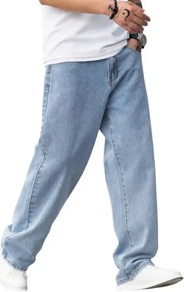 Men's Baggy Stretchable Denim Jeans