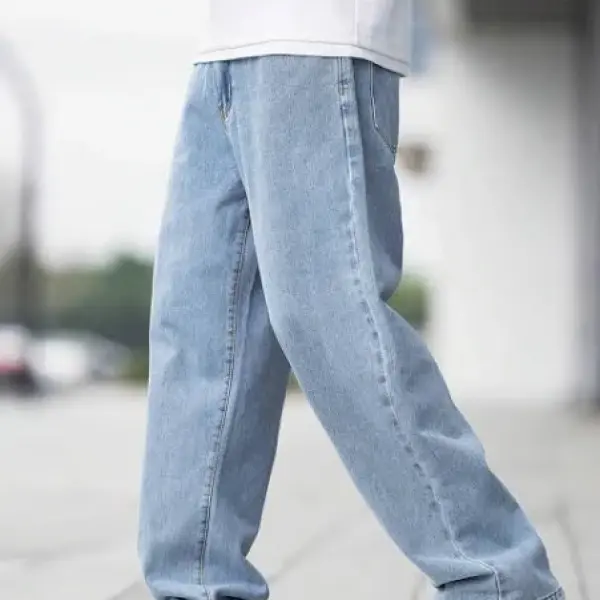 Men's Baggy Stretchable Denim Jeans