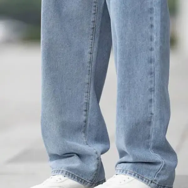 Men's Baggy Stretchable Denim Jeans