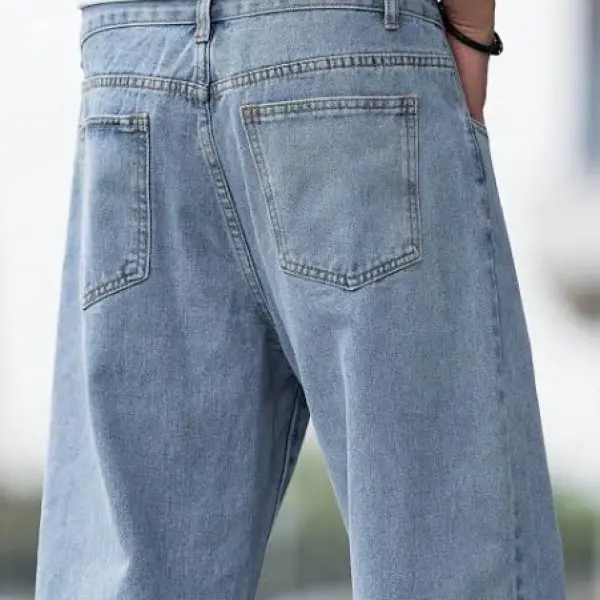 Men's Baggy Stretchable Denim Jeans